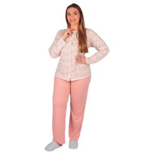 Pijama Las Flores Rosa