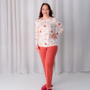 Pijama Visco floral